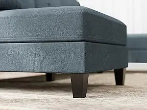 Sectional Sofa Couches for Living Room, Living Room Furniture Sets Clearance, 4 Seat U Shaped Sofa Sectional Couch with Chaise